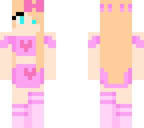 sweet smaller girl pink