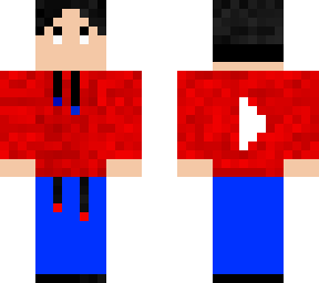yt red blue skin