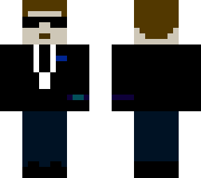 black suit kid
