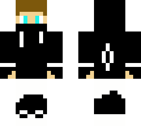 black withe man