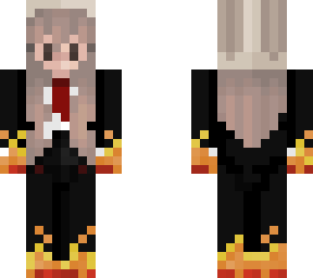 blaze bunny | Minecraft Skin