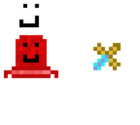 idk what is this blah blah but with a sword on the back