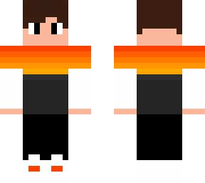 orange gamer boy by notcr4fty
