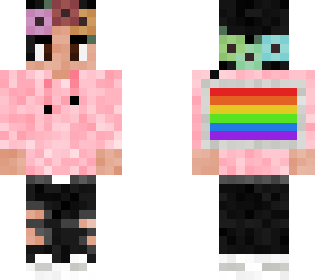 rainbow flower crown boy