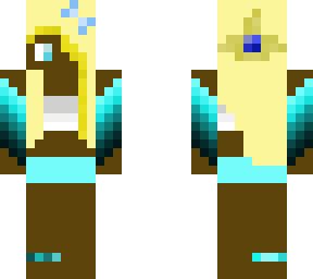 water mermaid with bow ( princess )