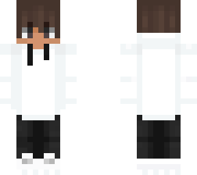 white hoodie