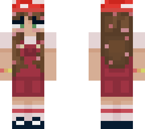 aesthetic mushroom woman