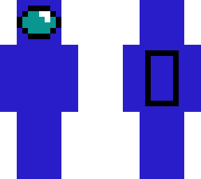 among us blue character