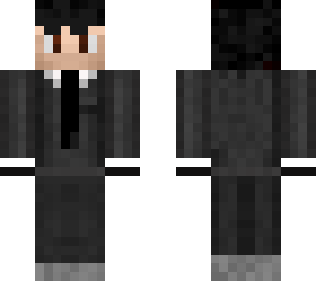 black suit man