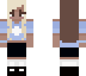 blonde brown hair unshaded girl