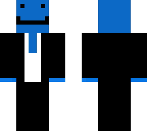 blue guy man person