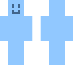 blue guy with textures