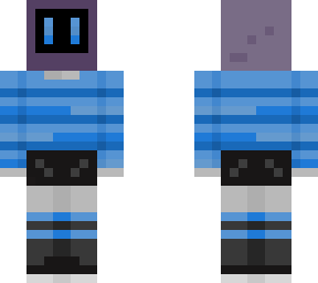 blue tv head