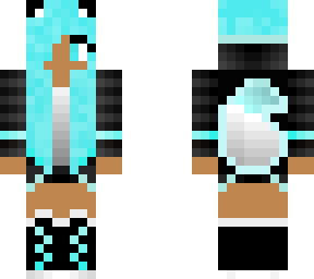 blue wolf girl