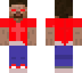 cool red herobrine