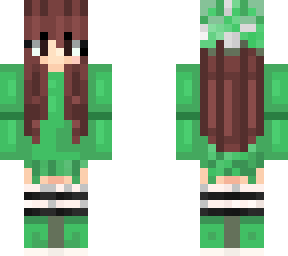 green jacket girl