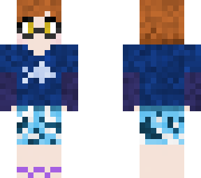 jaybird beachwear ver. 1 no scars (minecraft oc/persona)