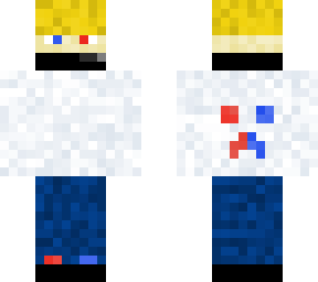 my bedwars gamer ( red and blue gamer)
