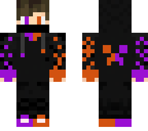 orange and purple gamer
