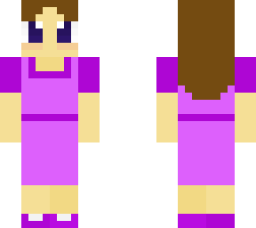 purple chibi girl