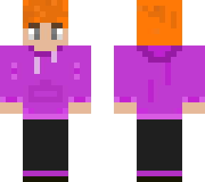 purple hoddie