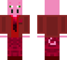 red suit pig