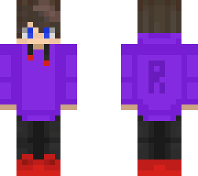 ru gamer skin purple recolour