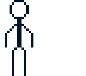 skin stick man