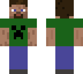 steve (with creeper outfit)