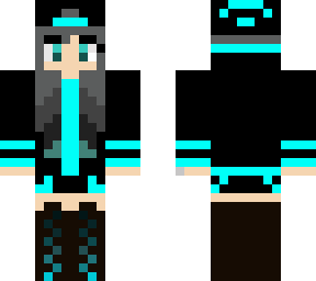 teal gamer girl