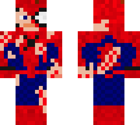 battle damaged spiderman