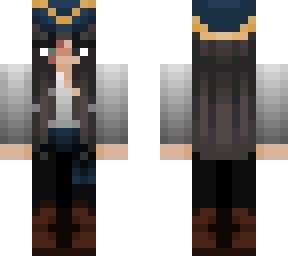 bee pirate vibes (but blue)