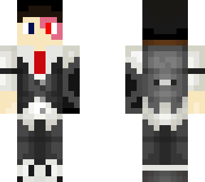 bionic bartender with scar