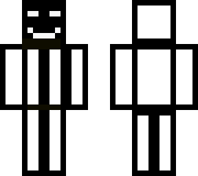 black and white