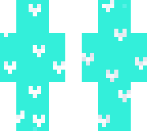 blue hearts base skin