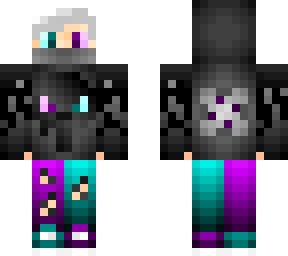 blueish purple boy