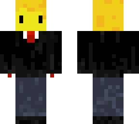 cheese in a suit