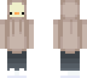 chicken in a sweatshirt