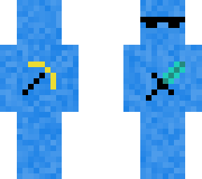 cool blue person thing