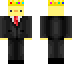 duck in a suit