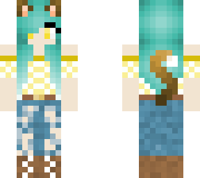 edited farm-cat girl