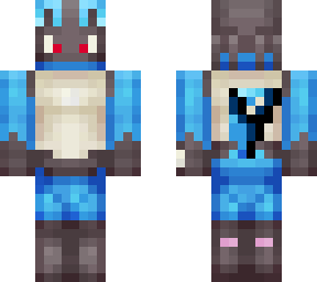 lucario but with an y in the back