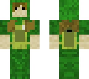 military "female" skin (no pant strings& short sleeves) "fixed hair"
