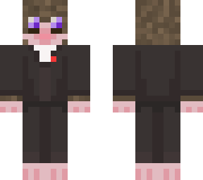 mole with suit