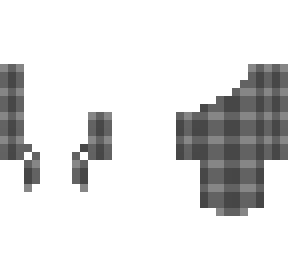 monochrome plaid jacket