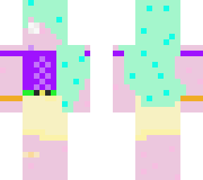 my first minecraft skin