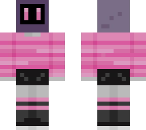 pink tv head