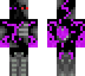 purple cyborg enderman
