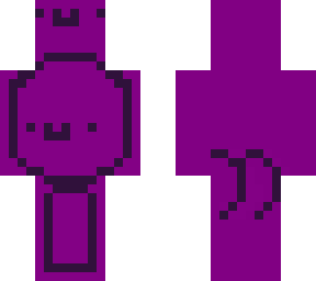 purple man