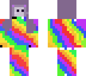 rainbow girl